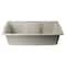 Alfi Brand Biscuit 35" Drop-In Sgl Bowl Granite Composite Kitchen Sink AB3520DI-B - alternate 9